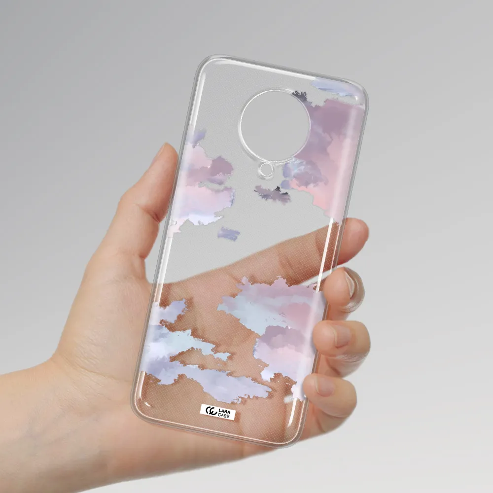 A Close-Up Of A Cloud Xiaomi Poco F2 Pro Clear Tpu Case