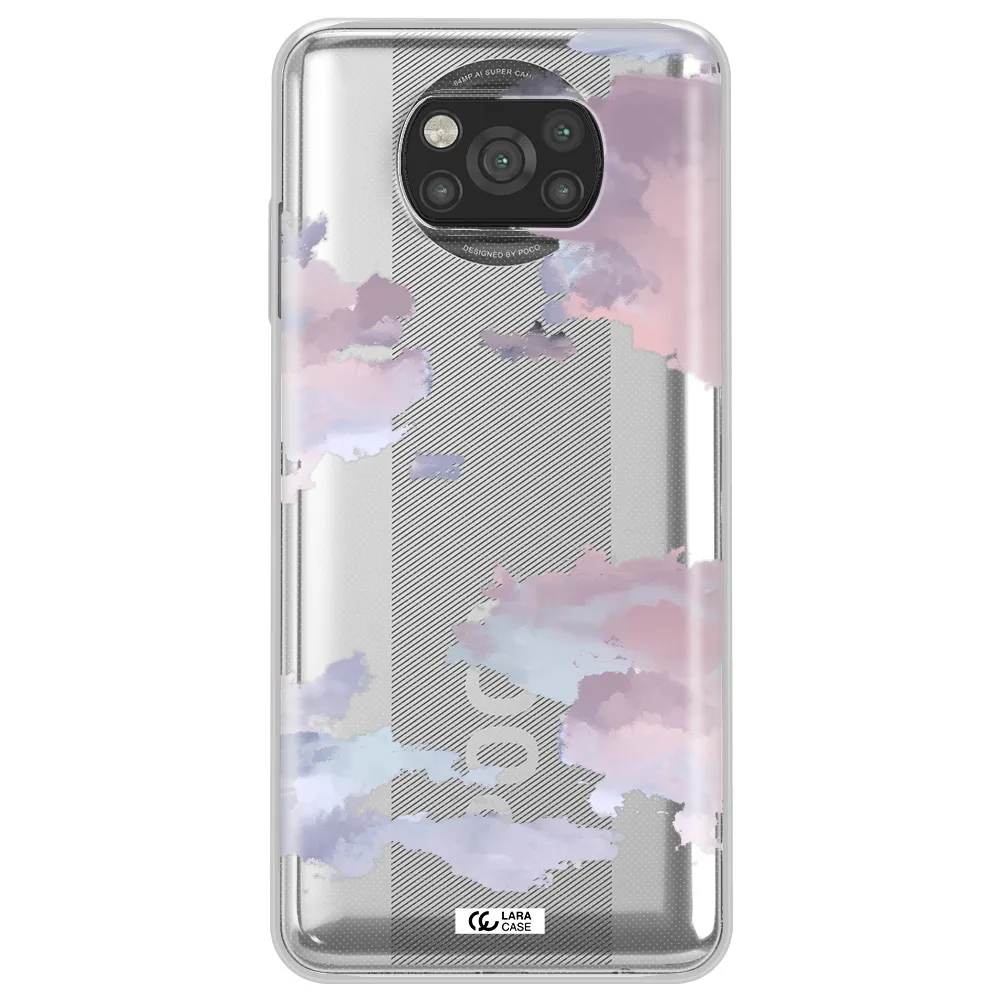 A Close-Up Of A Cloud Xiaomi Poco X3 Clear Tpu Case