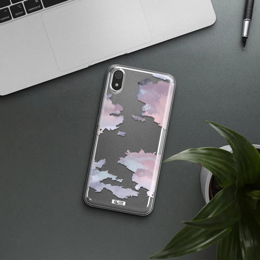 A Close-Up Of A Cloud Xiaomi Redmi 7A Clear Tpu Case