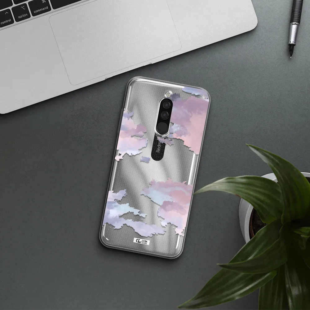 A Close-Up Of A Cloud Xiaomi Redmi 8 Clear Tpu Case