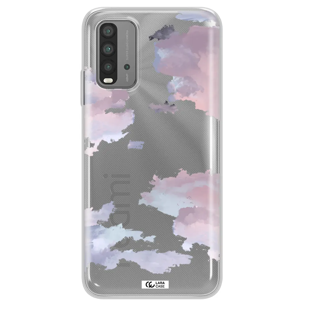 A Close-Up Of A Cloud Xiaomi Redmi 9T Clear Tpu Case