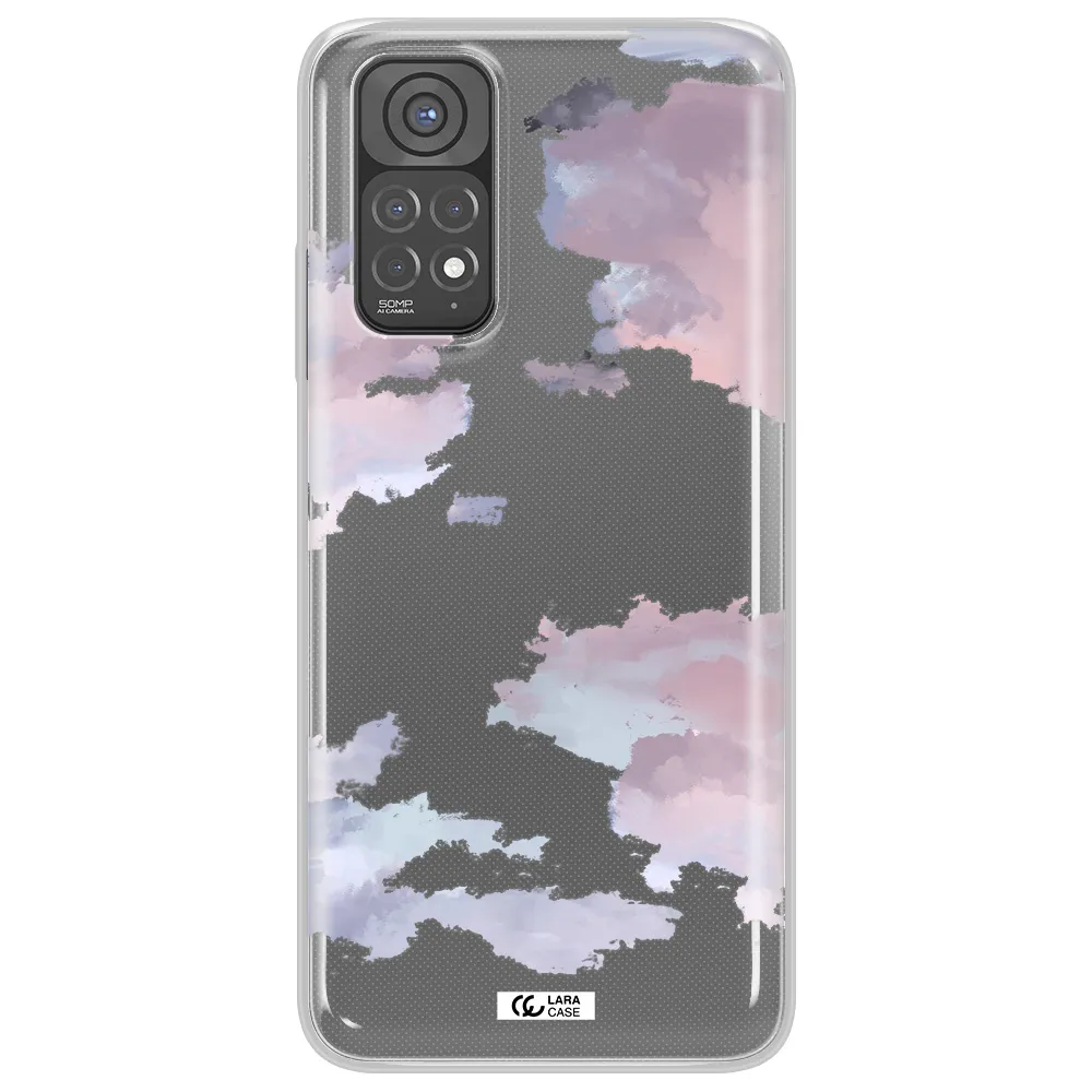 A Close-Up Of A Cloud Xiaomi Redmi Note 11 Clear Tpu Case