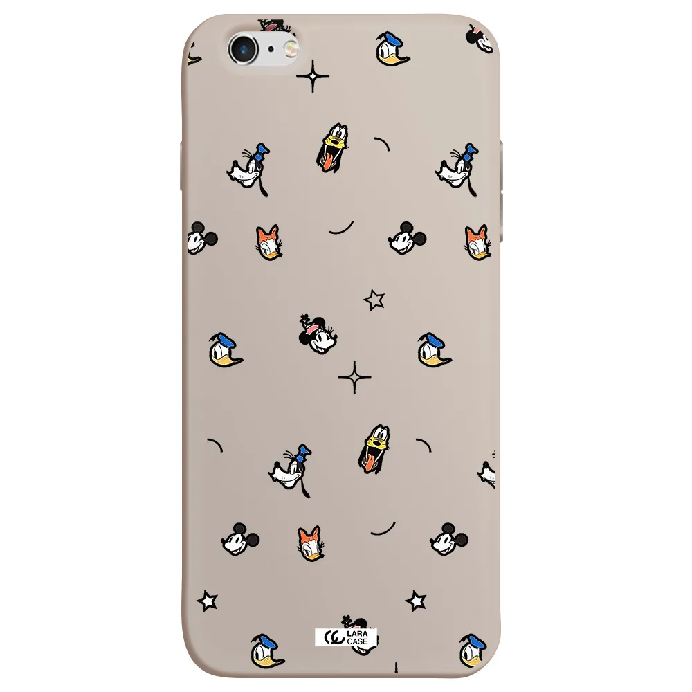 disney face pattern Apple iPhone 6 s plus Silicone Stone Case