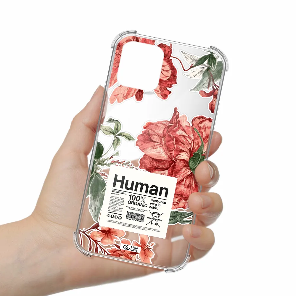 a cover of a book with flowers Apple iPhone 11 pro max Clear PC Case