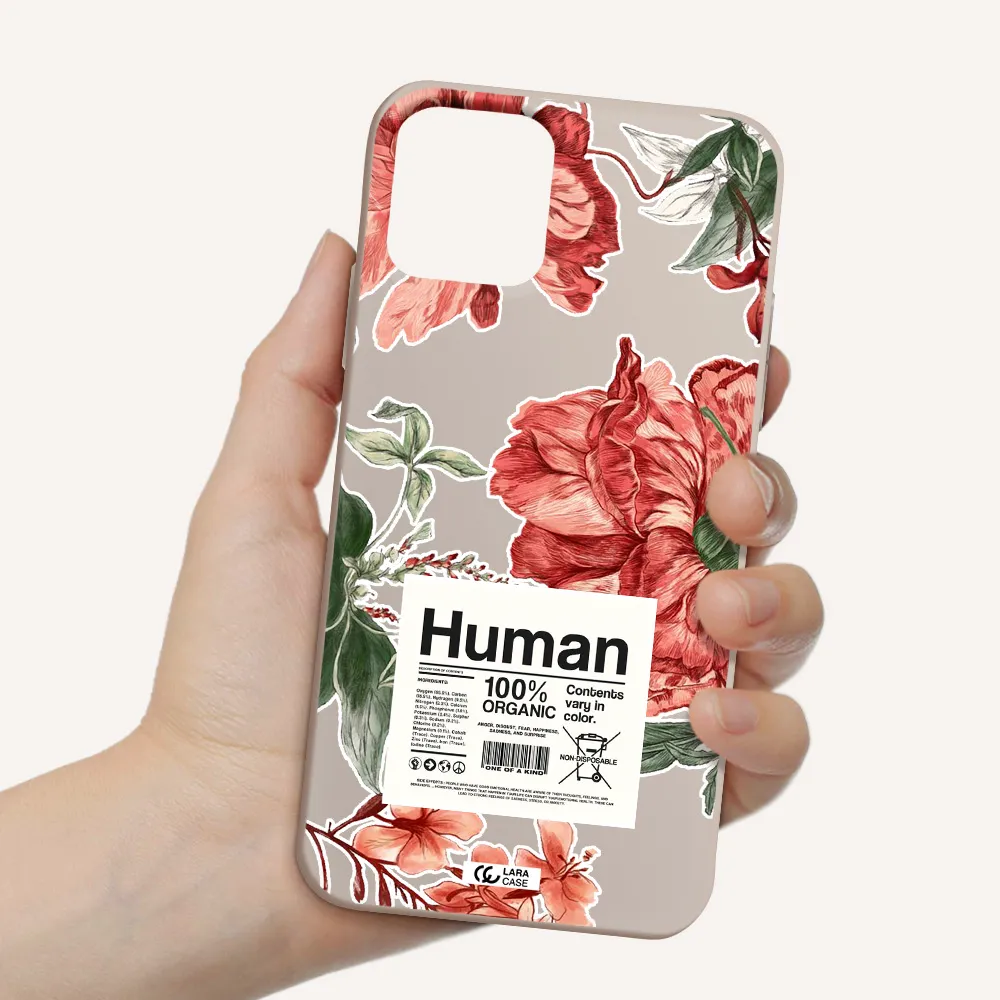 a cover of a book with flowers Apple iPhone 11 pro max Silicone Stone Case