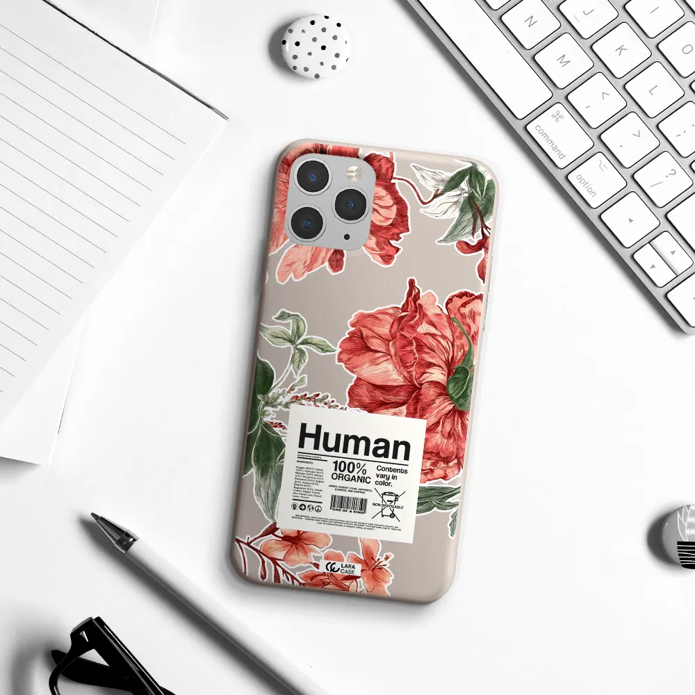 a cover of a book with flowers Apple iPhone 11 pro max Silicone Stone Case