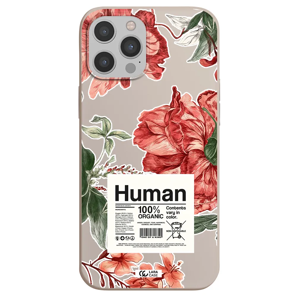 a cover of a book with flowers Apple iPhone 12 pro max Silicone Stone Case