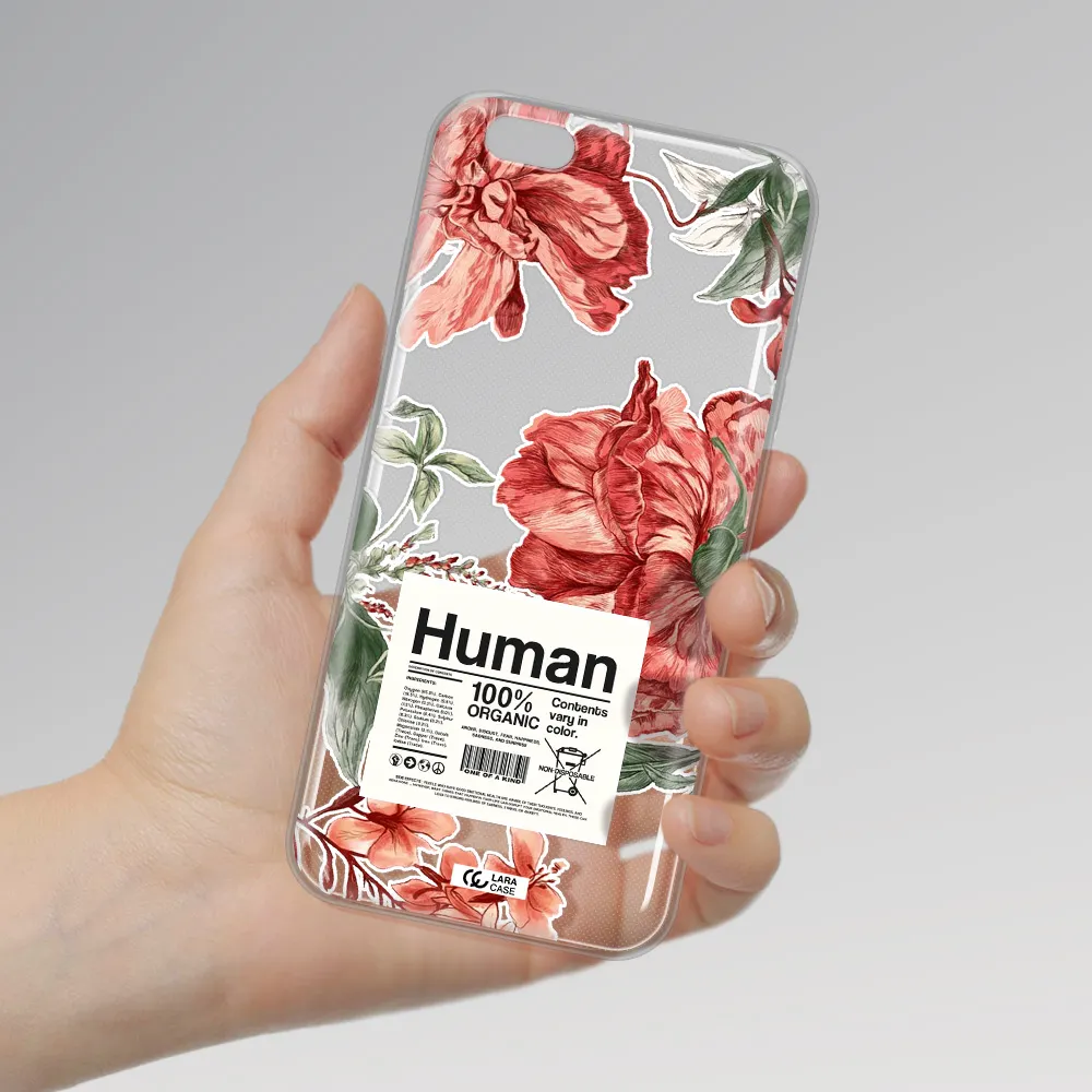 A Cover Of A Book With Flowers Apple Iphone 6 S Plus Clear Tpu Case