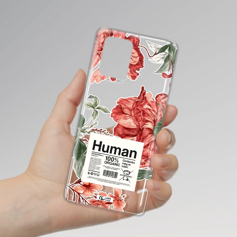 A Cover Of A Book With Flowers Samsung S10 Lite Clear Tpu Case