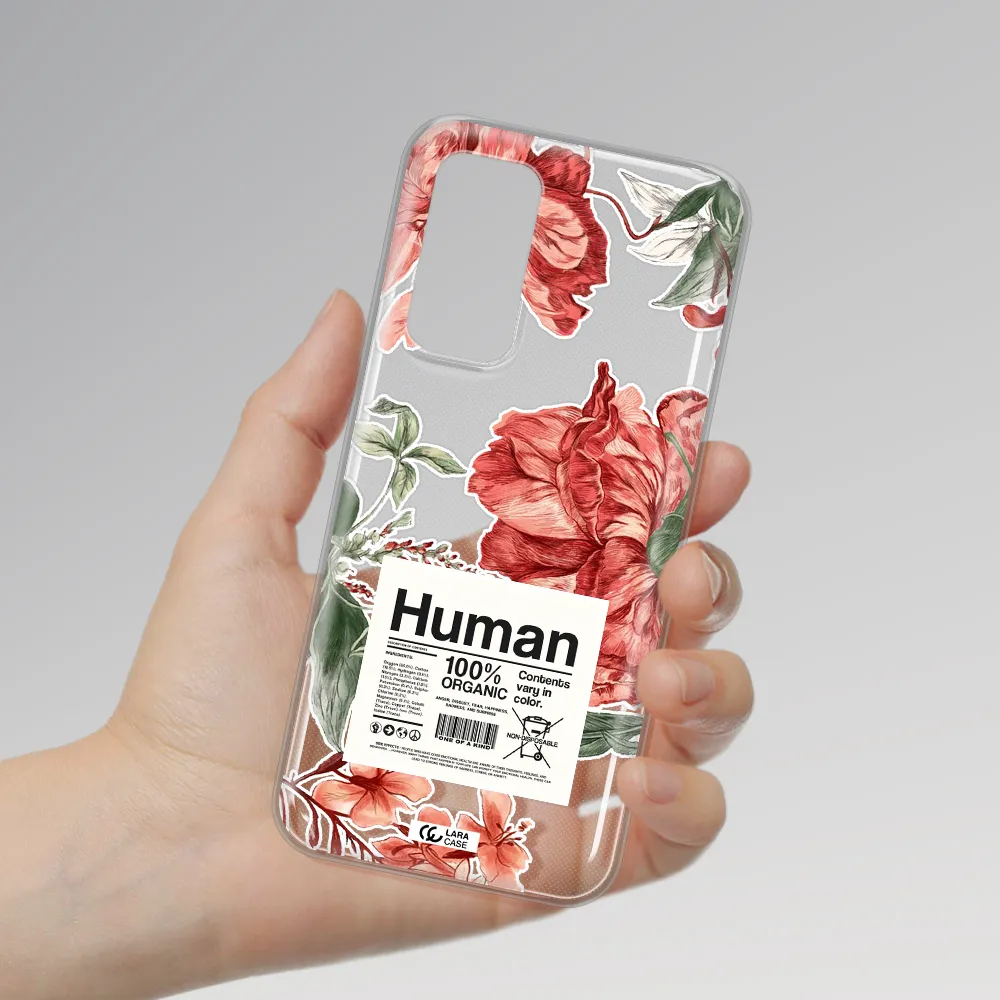 A Cover Of A Book With Flowers Xiaomi Mi 10T Clear Tpu Case