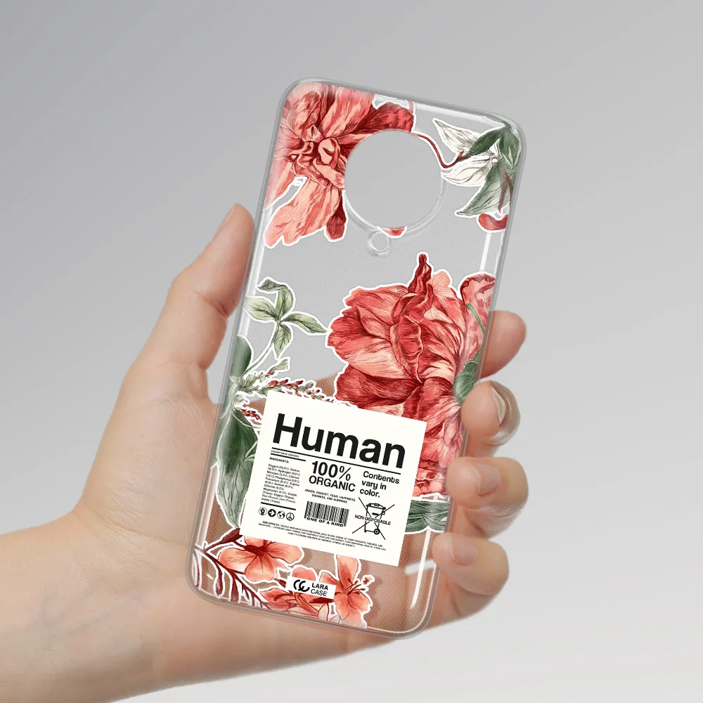 A Cover Of A Book With Flowers Xiaomi Poco F2 Pro Clear Tpu Case
