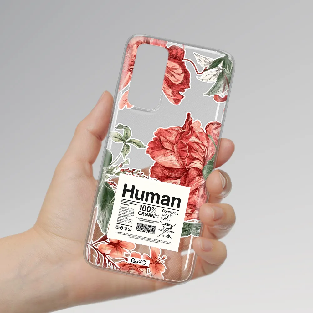 A Cover Of A Book With Flowers Xiaomi Redmi Note 11 Clear Tpu Case