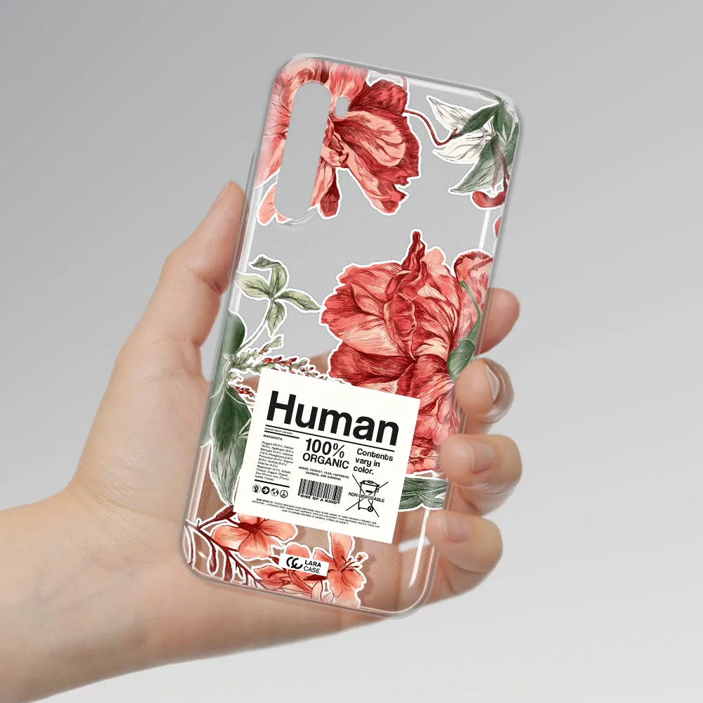 A Cover Of A Book With Flowers Xiaomi Redmi Note 8T Clear Tpu Case
