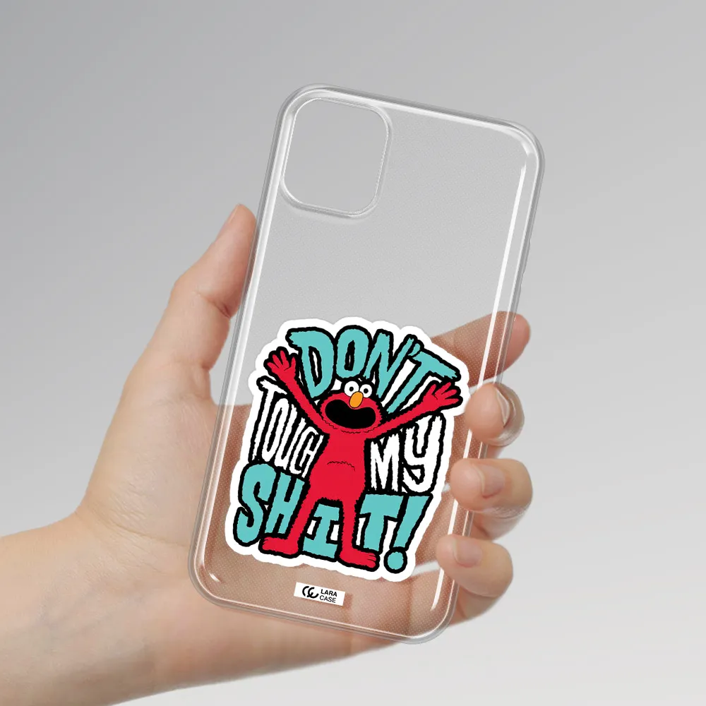 A Cartoon Character With Arms Up Apple Iphone 11 Clear Tpu Case