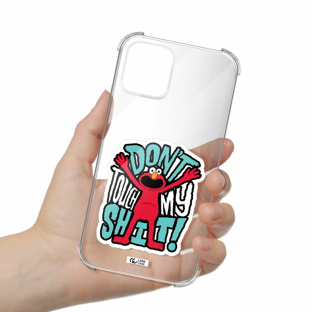 a cartoon character with arms up Apple iPhone 11 pro max Clear PC Case