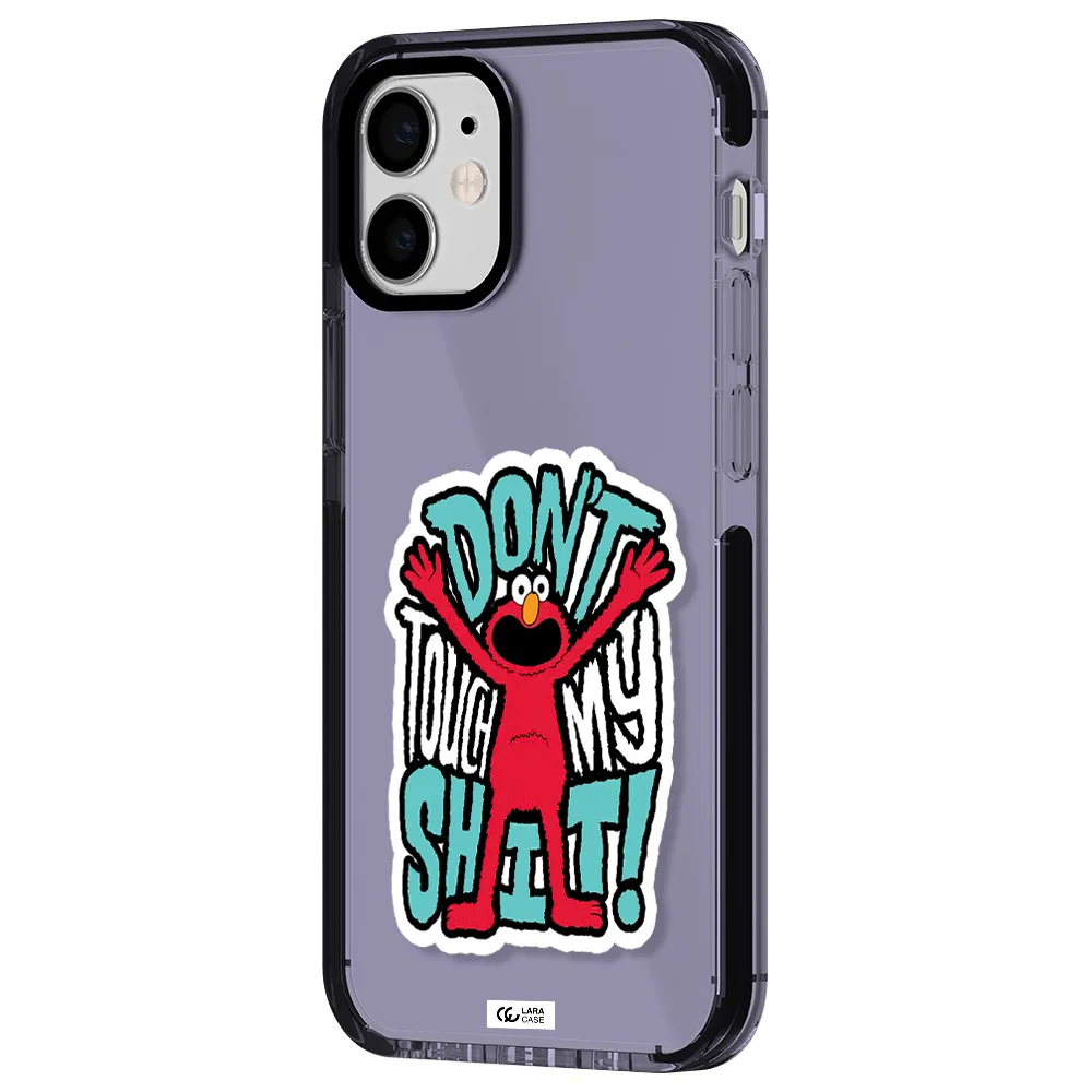 a cartoon character with arms up Apple iPhone 12 mini impact Lilac Case