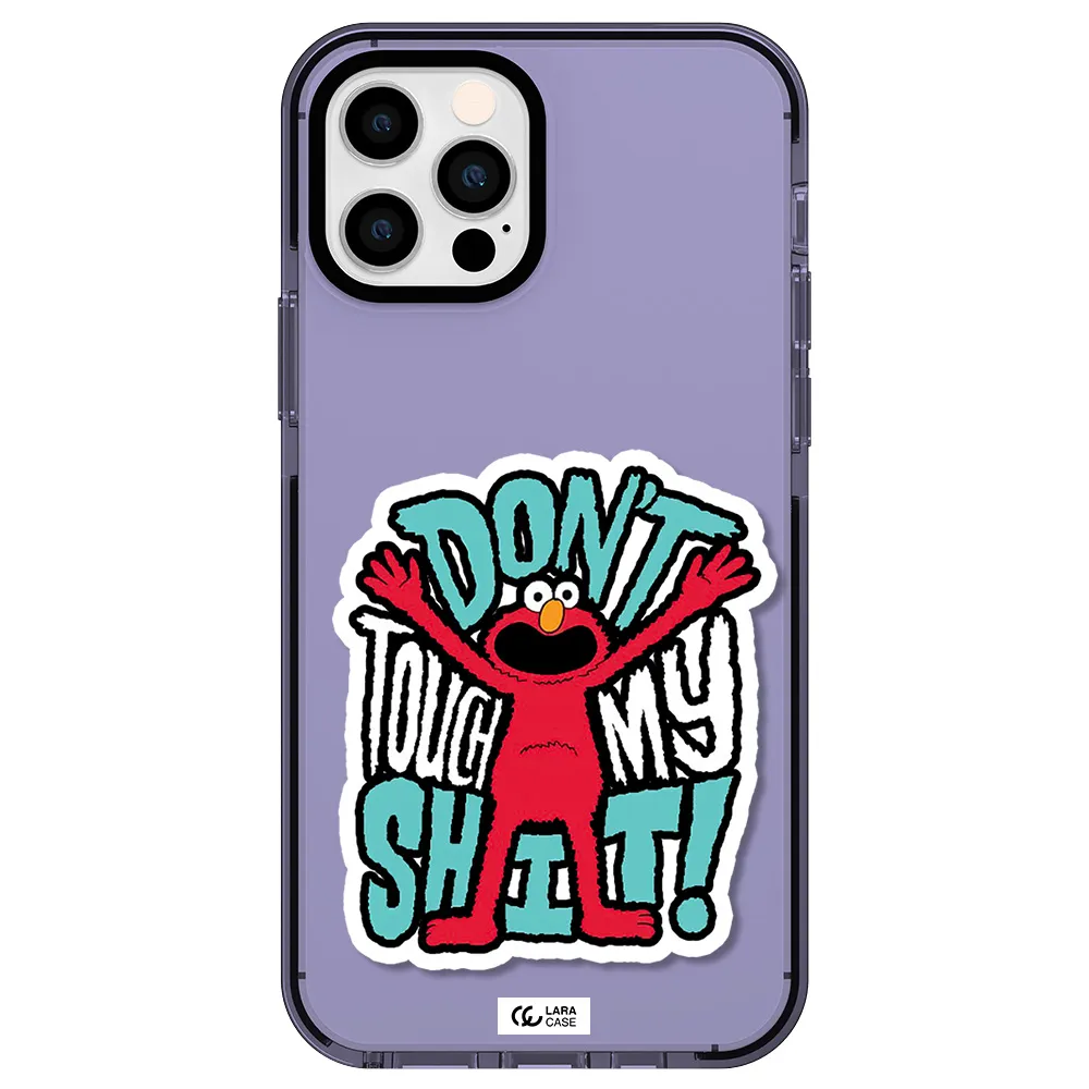 a cartoon character with arms up Apple iPhone 12 pro impact Lilac Case