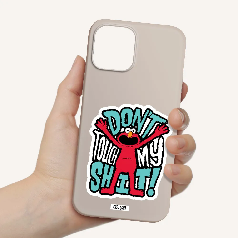 a cartoon character with arms up Apple iPhone 12 pro max Silicone Stone Case