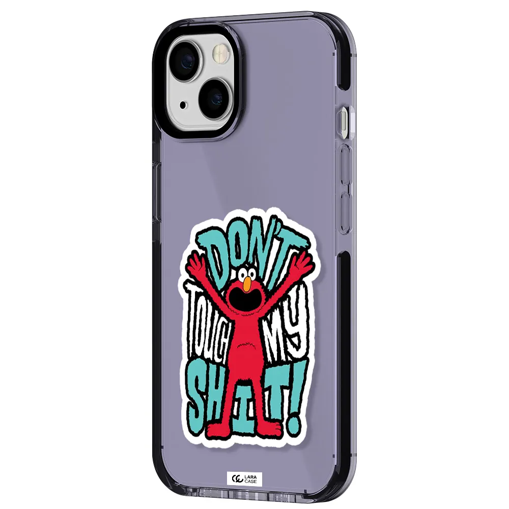 a cartoon character with arms up Apple iPhone 13 impact Lilac Case