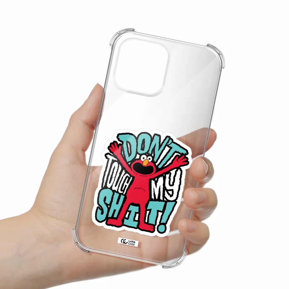 a cartoon character with arms up Apple iPhone 13 Pro Max Clear PC Case