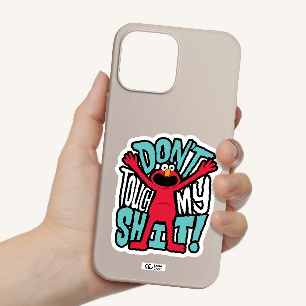 a cartoon character with arms up Apple iPhone 13 Pro Silicone Stone Case