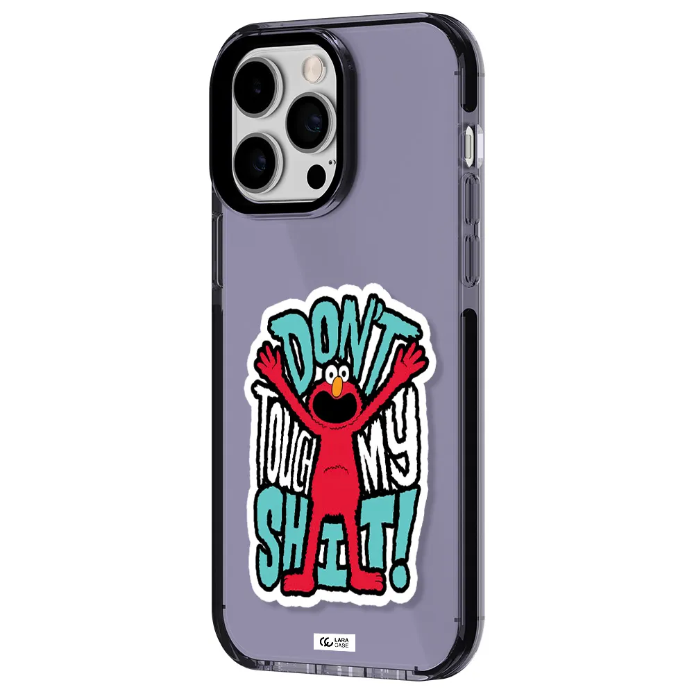 a cartoon character with arms up Apple iPhone 15 Pro Max impact Lilac Case
