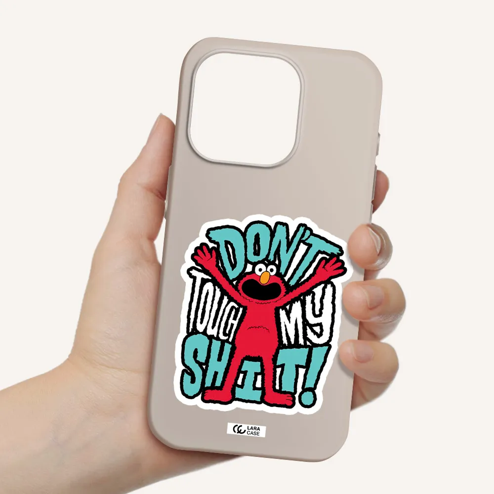 A Cartoon Character With Arms Up Apple Iphone 15 Pro Silicone Stone Case