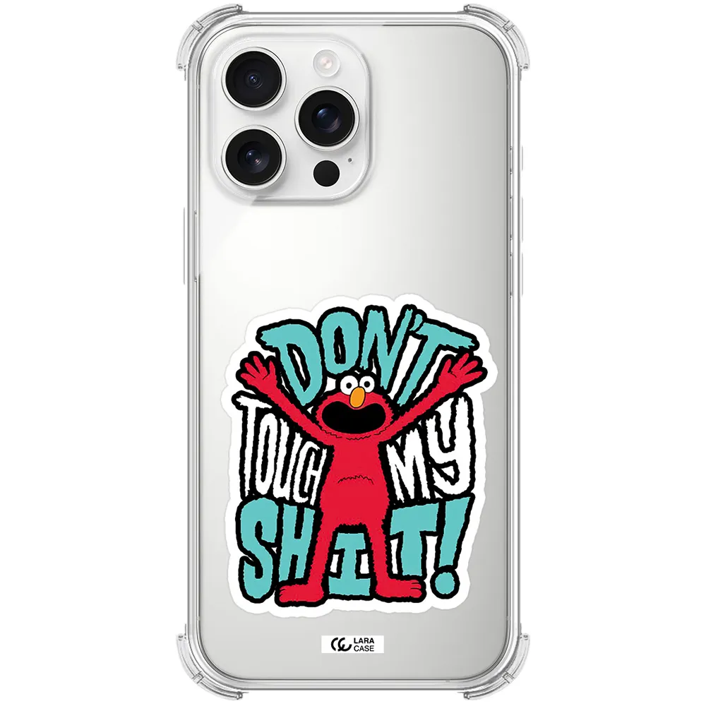 A Cartoon Character With Arms Up Apple Iphone 16 Pro Max Clear Pc Case