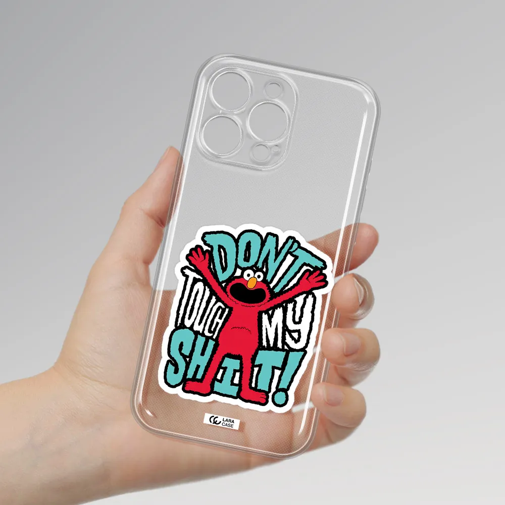 A Cartoon Character With Arms Up Apple Iphone 16 Pro Max Clear Tpu Case