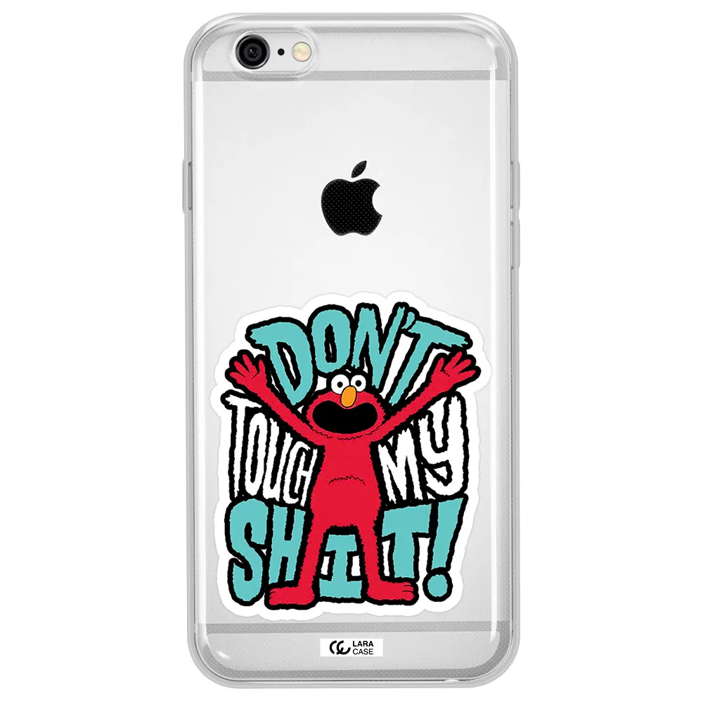 A Cartoon Character With Arms Up Apple Iphone 6 Plus Clear Tpu Case