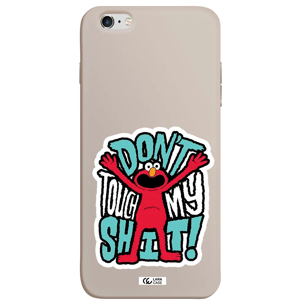a cartoon character with arms up Apple iPhone 6 s plus Silicone Stone Case