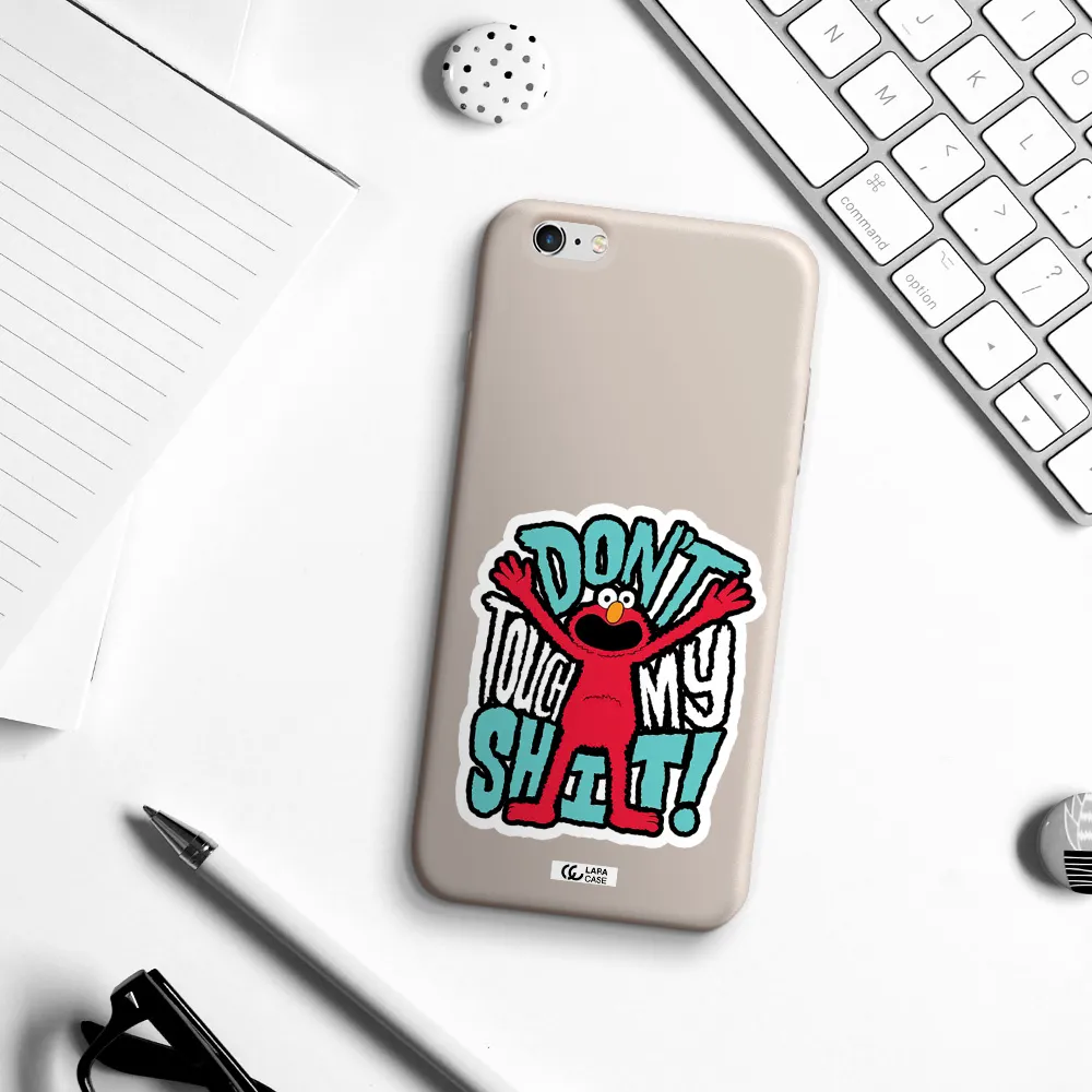 a cartoon character with arms up Apple iPhone 6 s plus Silicone Stone Case