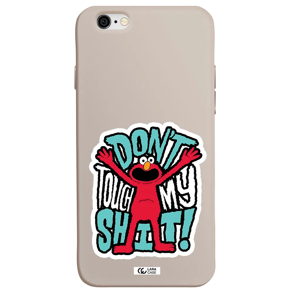 a cartoon character with arms up Apple iPhone 6 Silicone Stone Case