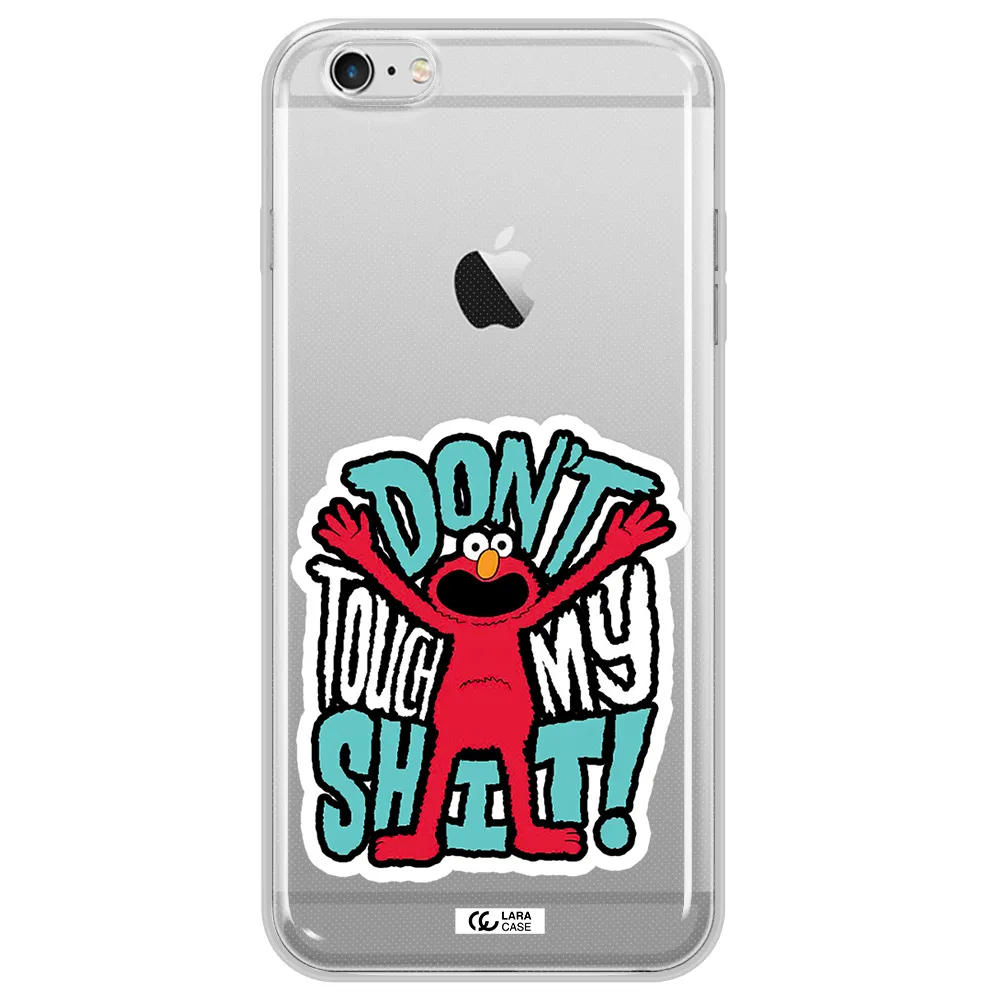 A Cartoon Character With Arms Up Apple Iphone 6S Clear Tpu Case