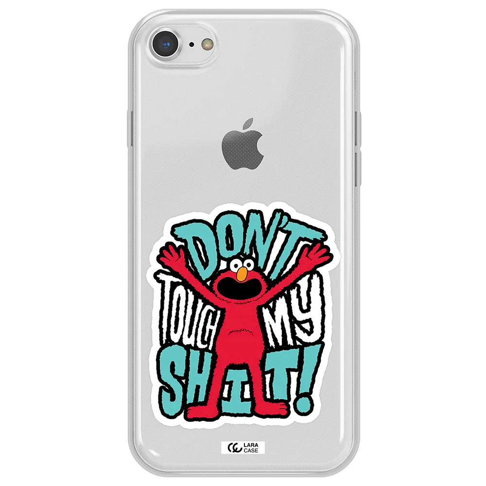 A Cartoon Character With Arms Up Apple Iphone 7 Clear Tpu Case