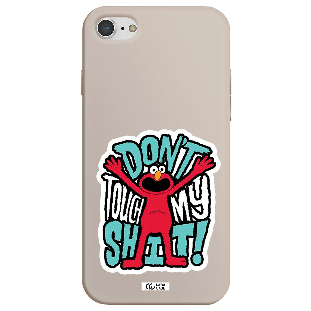 a cartoon character with arms up Apple iPhone 7 Silicone Stone Case