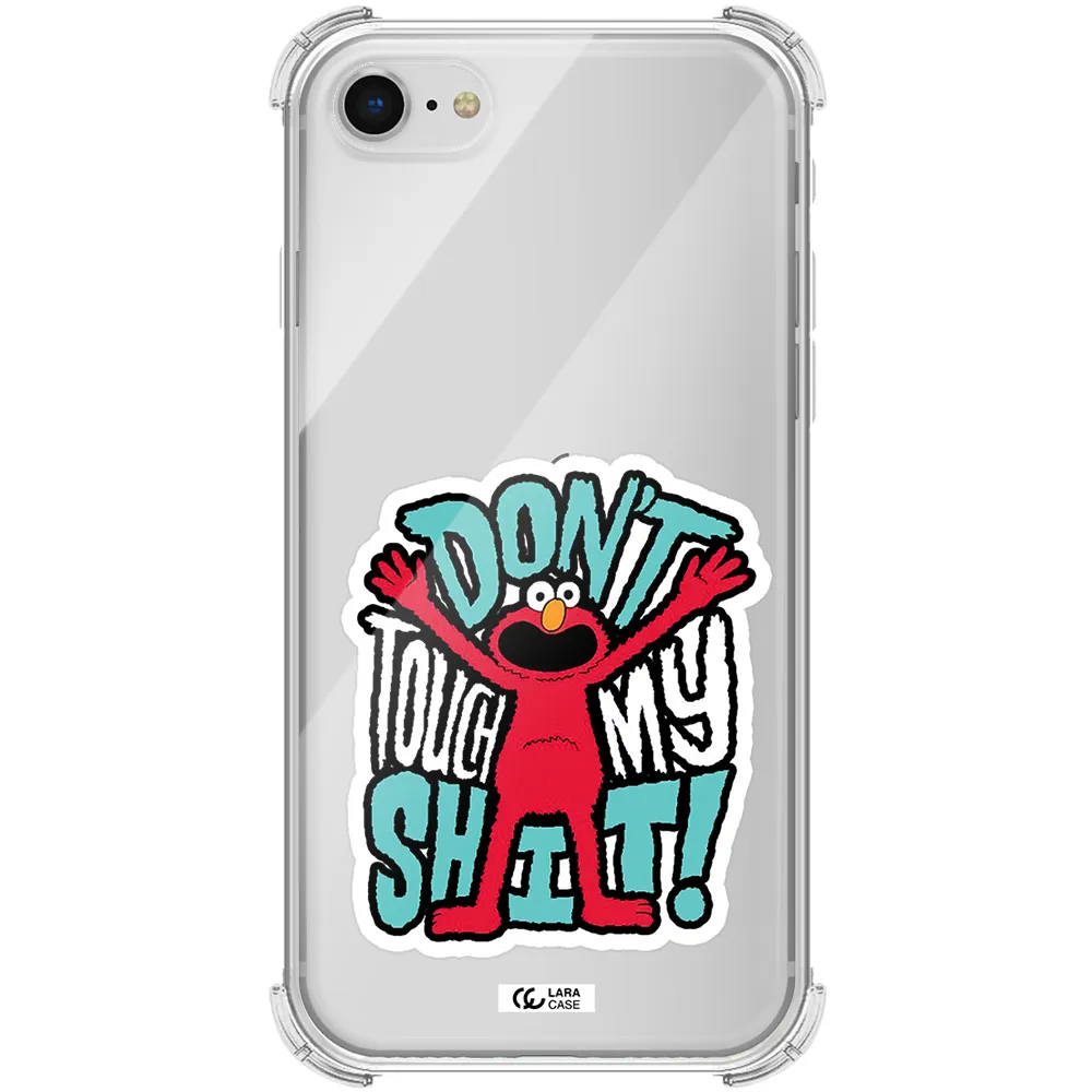 a cartoon character with arms up Apple iPhone se 2020 Clear PC Case