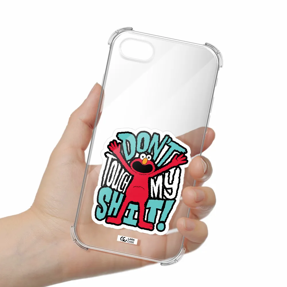 a cartoon character with arms up Apple iPhone se 2020 Clear PC Case