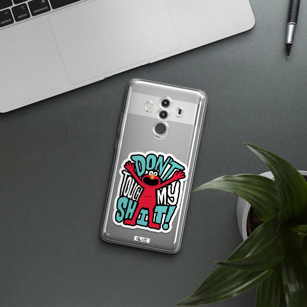 A Cartoon Character With Arms Up Huawei Mate 10 Clear Tpu Case