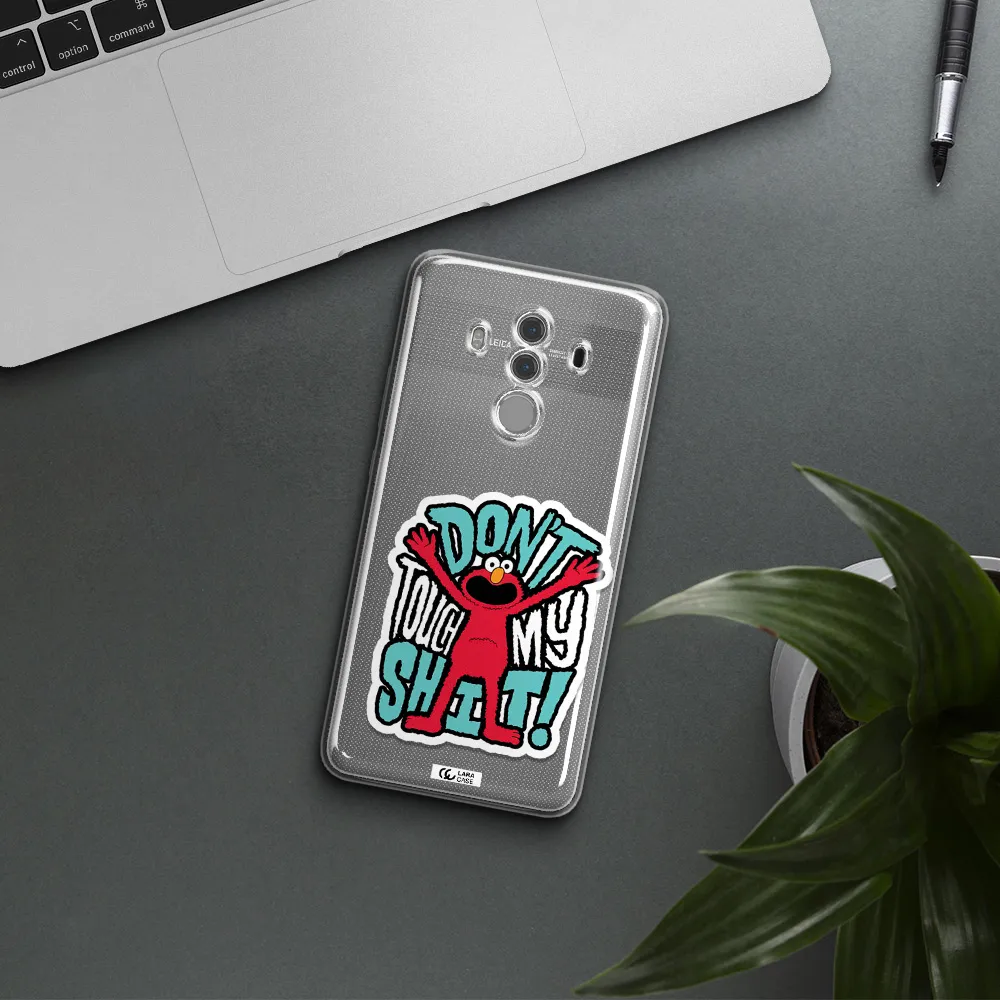 A Cartoon Character With Arms Up Huawei Mate 10 Pro Clear Tpu Case