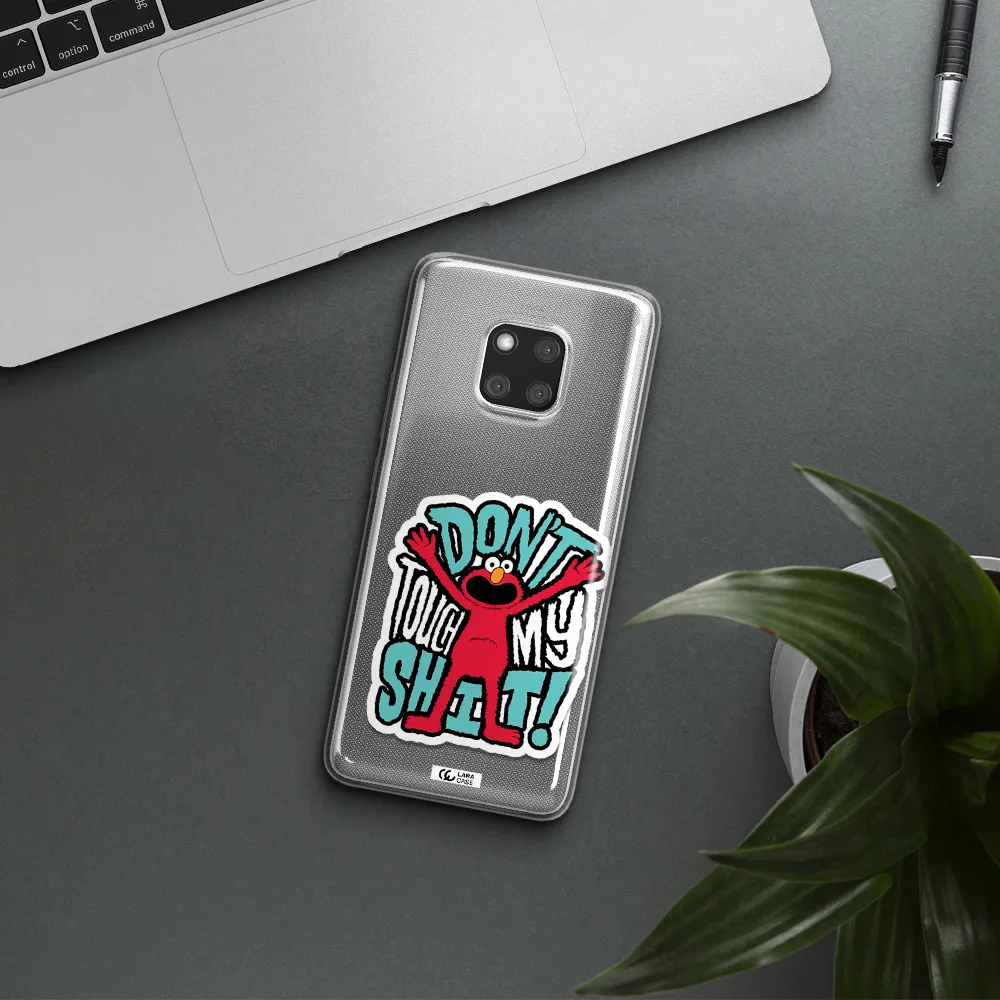 A Cartoon Character With Arms Up Huawei Mate 20 Pro Clear Tpu Case