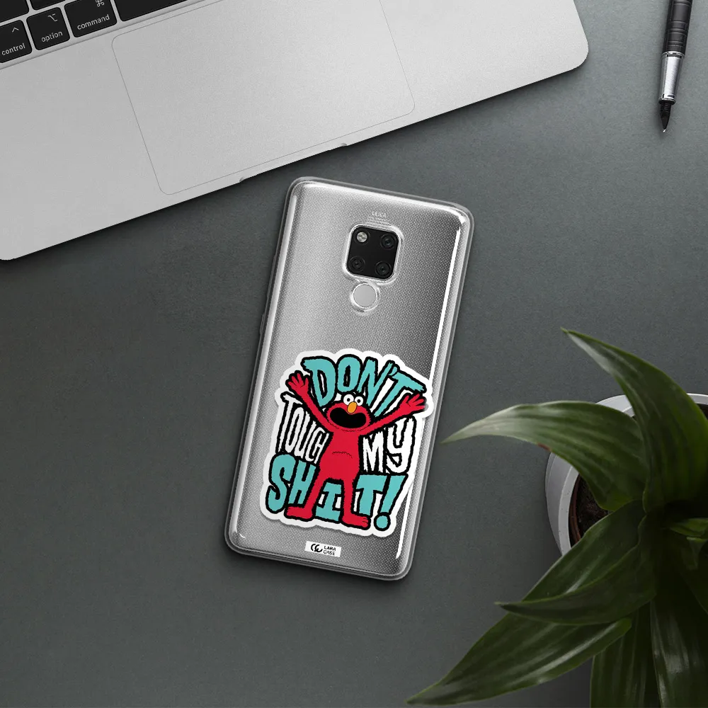 A Cartoon Character With Arms Up Huawei Mate 20X Clear Tpu Case