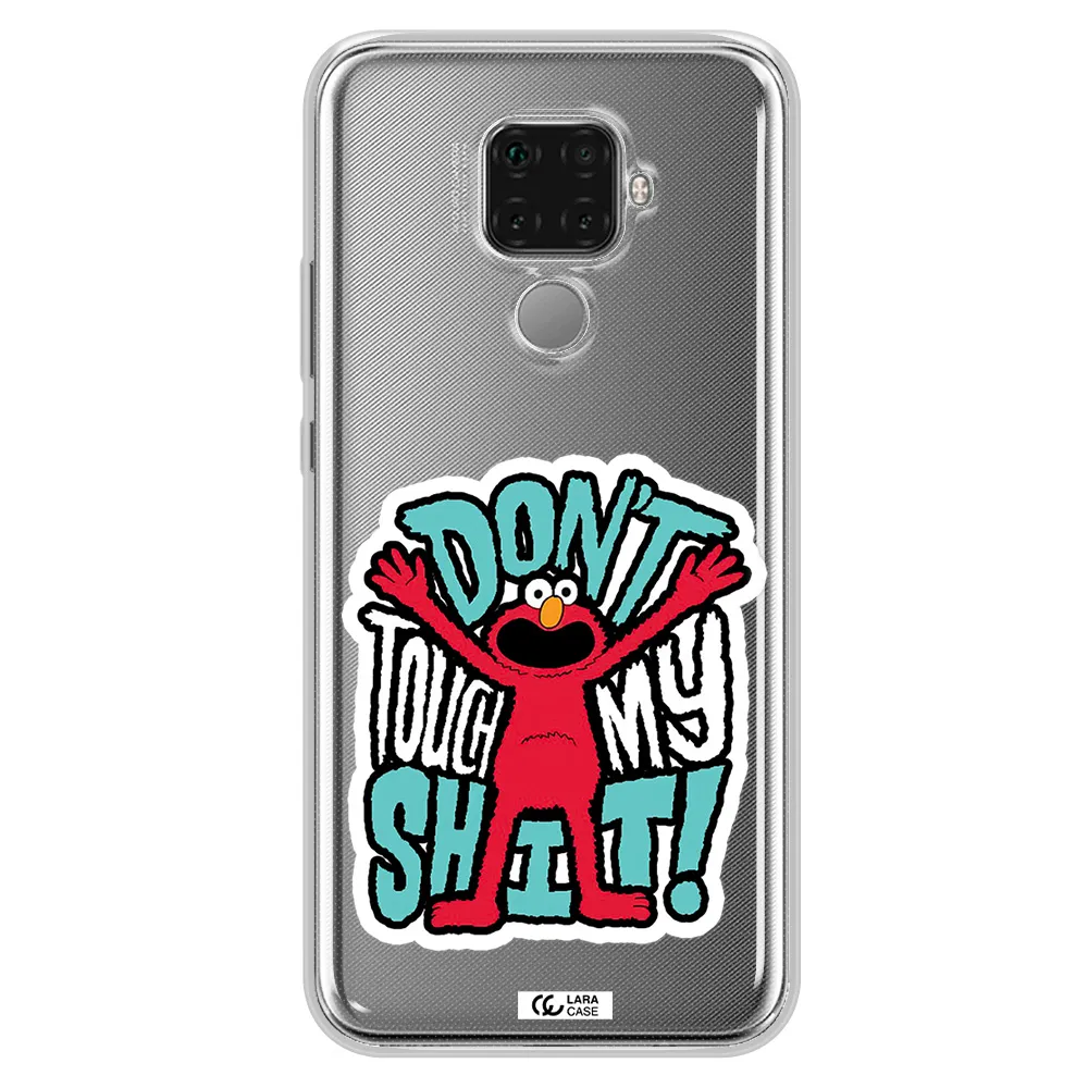 A Cartoon Character With Arms Up Huawei Mate 30 Lite Clear Tpu Case