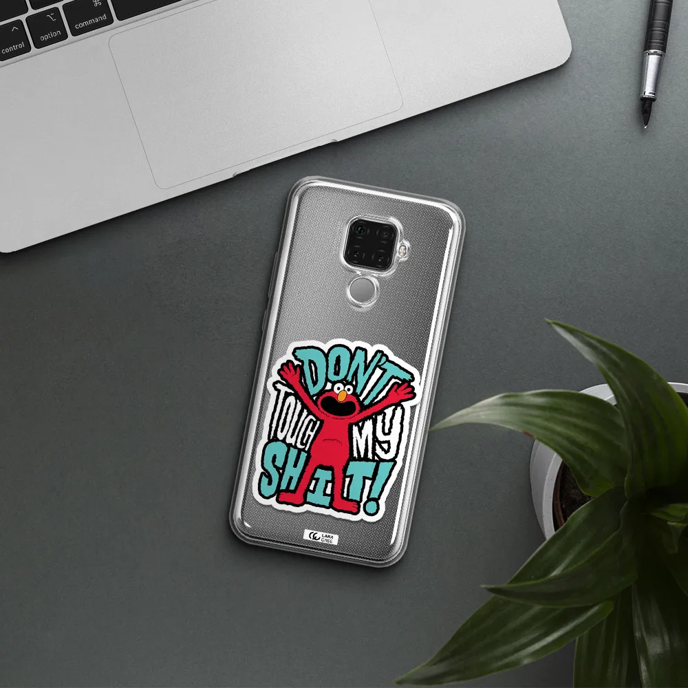 A Cartoon Character With Arms Up Huawei Mate 30 Lite Clear Tpu Case