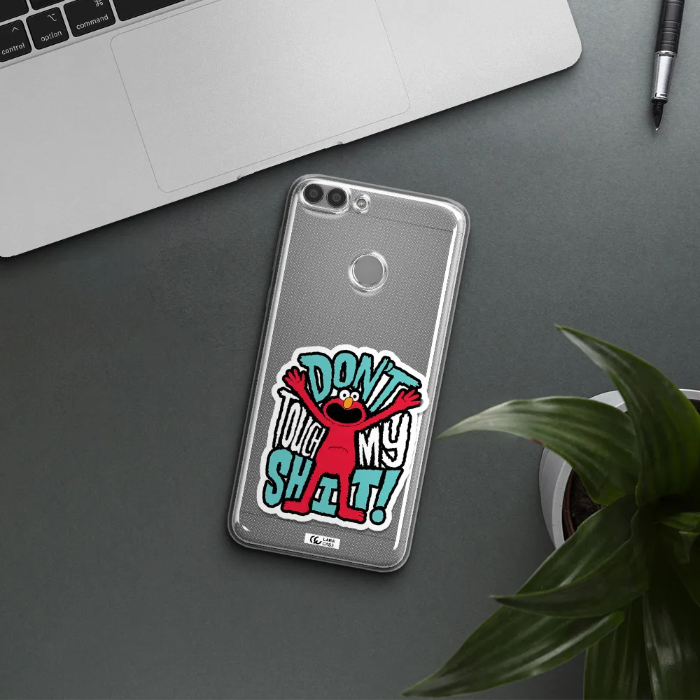 A Cartoon Character With Arms Up Huawei P Smart 2017 Clear Tpu Case