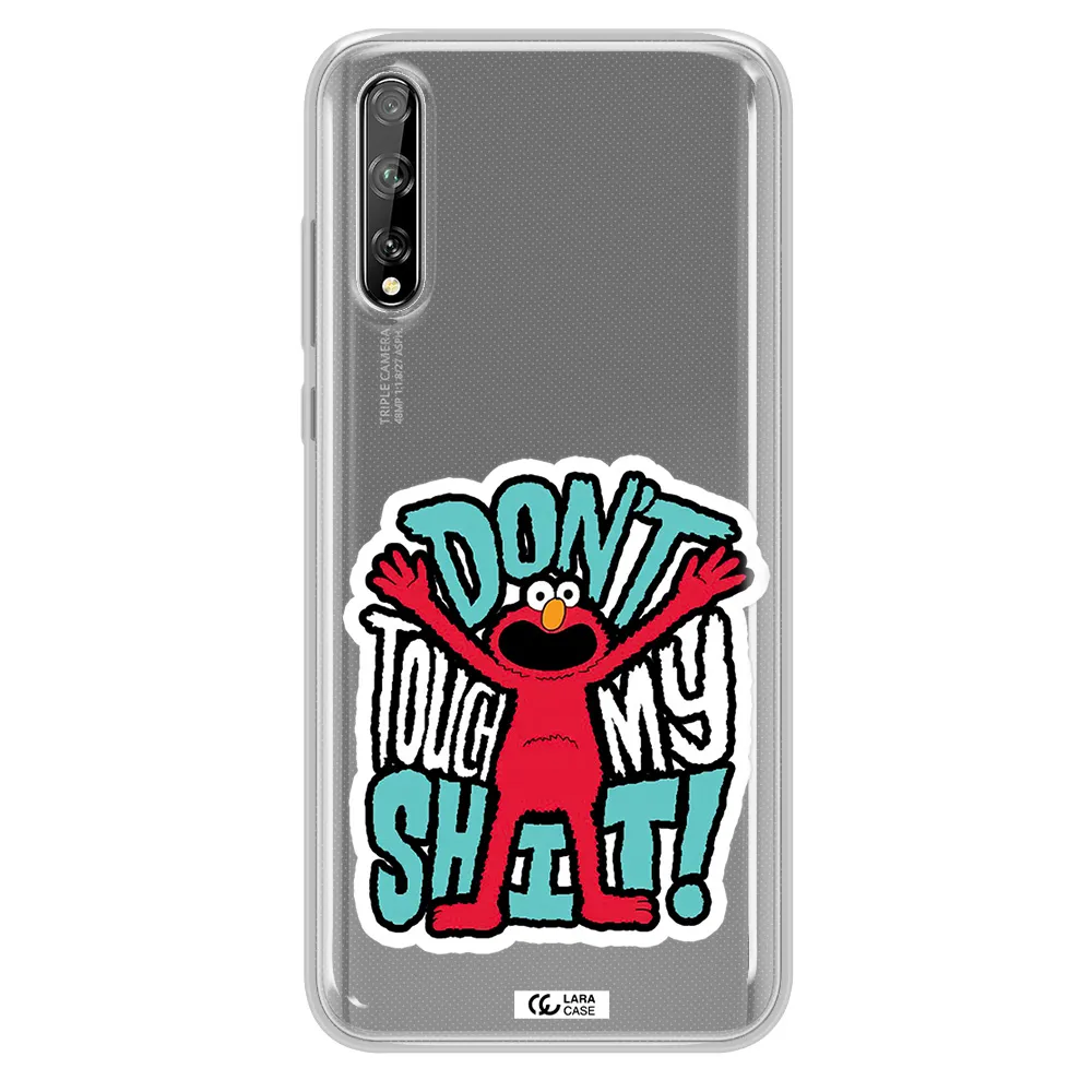 A Cartoon Character With Arms Up Huawei P Smart S Clear Tpu Case
