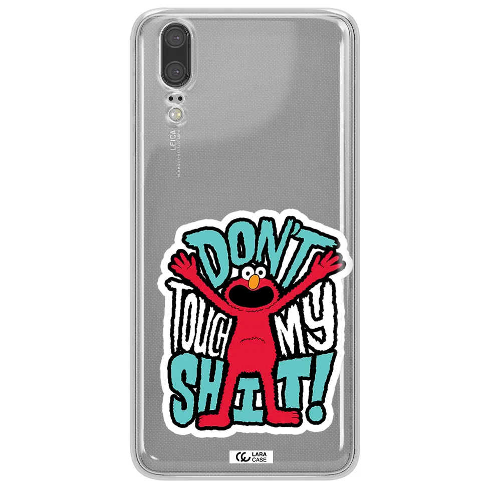 A Cartoon Character With Arms Up Huawei P20 Clear Tpu Case