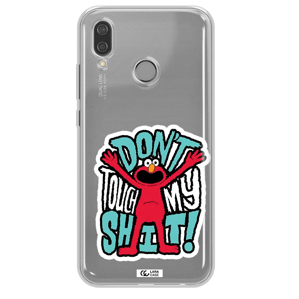 A Cartoon Character With Arms Up Huawei P20 Lite Clear Tpu Case