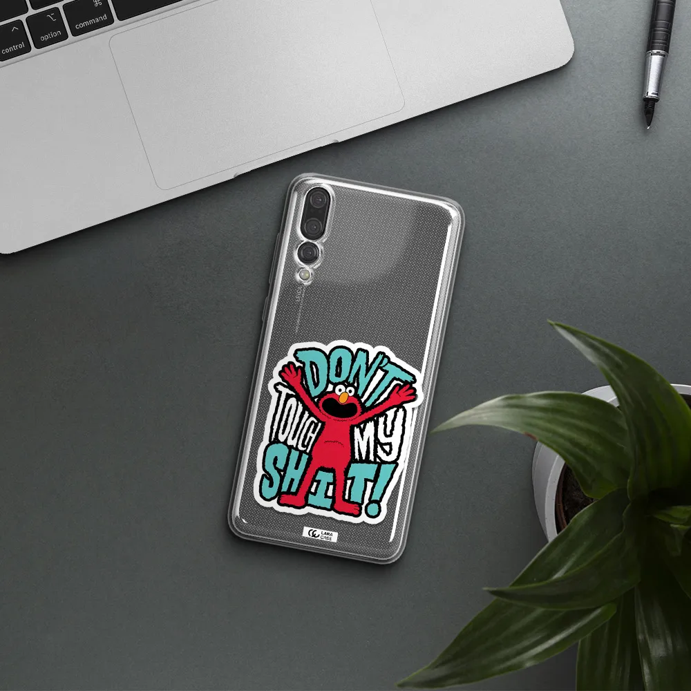 A Cartoon Character With Arms Up Huawei P20 Pro Clear Tpu Case