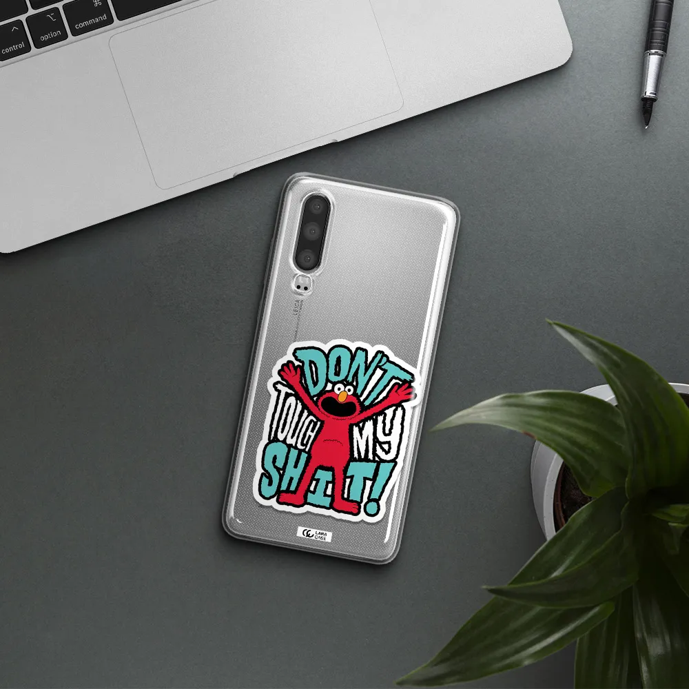 A Cartoon Character With Arms Up Huawei P30 Clear Tpu Case